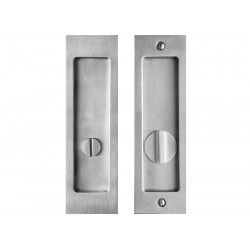 Linnea PL160S-ST-PR Sqaure Pocket Door Privacy Latch