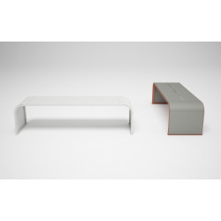 Magnuson RESPIT-01 Painted Steel Bench For Indoor Environments