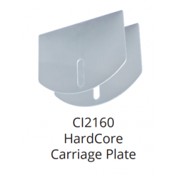 D&D CI21 Carriage Plate Set, Finish-Zinc