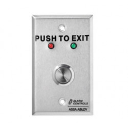 Alarm Controls TS  Vandal Resistant Request to Exit Station, Red and Green LEDs