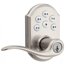 Kwikset 912 SmartCode Electronic Tustin Lever w/ Home Connect (Z-Wave)