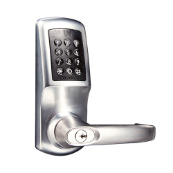 Codelocks CL5500 Series Electronic Smart Lock ANSI Grade 2, For Door Thickness- 1-3/8" - 2-3/8", Finish-Brushed Steel