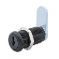 FJM Security 8X00-BLK Disc Tumbler Cam Lock Black