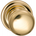 Omnia 458MD/238F.PA3 Interior Traditional Knob Latchset - Solid Brass
