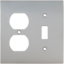 Omnia 8012/C Traditional Switchplate - Combination