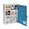  999-04PUR  Large Dual Lock Surface-Mount Medical Security Cabinet