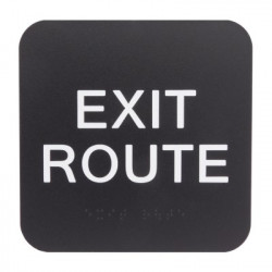Don-Jo HS 90 Exit Route Sign