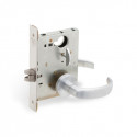 Schlage L Series Grade 1 Mortise Levered Lock W/ M Collection Lever & Rose Trim, Double Cylinder, Deadbolt