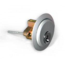 International Door Closers RZ-1003 Rim Cylinder (Zinc) w/ 2 Key & Ring