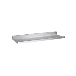 Modric MP6675N Allgood Shelf With Lip, Polished Etched and Anodised Aluminium