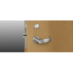 Sargent 8200 Series Mortise Lock w/ Studio Collection Lever And Escutcheon