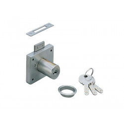 Sugatsune 7810-24NI-D Cabinet Lock For Drawer, Finish-Satin Nickel