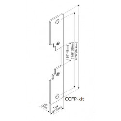 Locknetics CCFP-KIT Radius Corner Faceplate