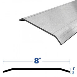 Legacy Manufacturing 3904MA Aluminum Threshold (4" by 1/2"),Finish-Mill Aluminum