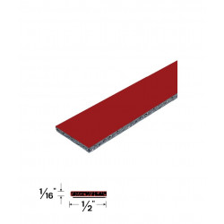 Legacy Manufacturing 14212FX-RD Intumescent Strip,Finish-Red