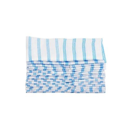 Rubbermaid Commercial Products 2134283 HYGEN 12" x 12" Disposable Microfiber Cloth, Blue