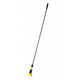 Rubbermaid Commercial Products FGH24 Gripper Clamp-Style Wet Mop Handle, Fiberglass Handle
