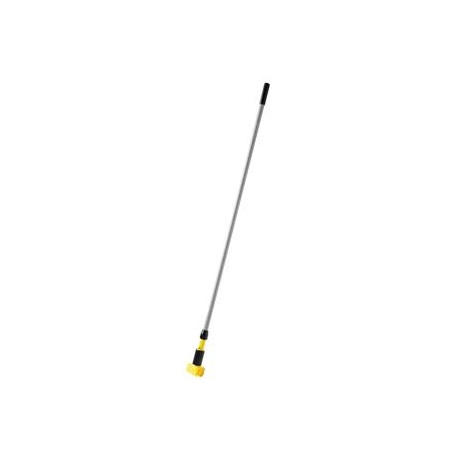 Rubbermaid Commercial Products FGH236000000 Gripper 60" Clamp-Style Wet Mop Handle, Vinyl-Coated Aluminum Handle
