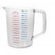 Rubbermaid Commercial Products FG321 Bouncer Measuring Cup, Clear