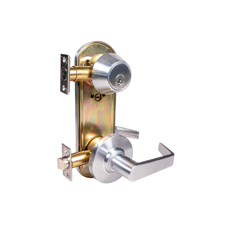 PDQ CL Series Grade 2 Standard Duty Inter-Connected Lock, Single Cylinder-Entrance Passage Lever