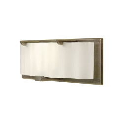 Rocky Mountain Hardware WS445 Plank Wall Sconce w/Corrugated Glass