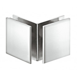 Hafele 981.53.102 Glass Clamp for Shower Cubicle, 90 Degree, Aquasys