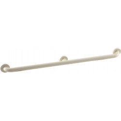 Hafele 988.62.399 Grab Bar with Center Support, Hewi 801 Series, Pure White, CTC - 48"