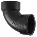 Charlotte Pipe & Foundry Company ABS 00300 ABS/DWV 90 Degree Pipe Elbow