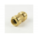 BK Products 6630-00 Push On Pipe Coupling With Stop, Copper