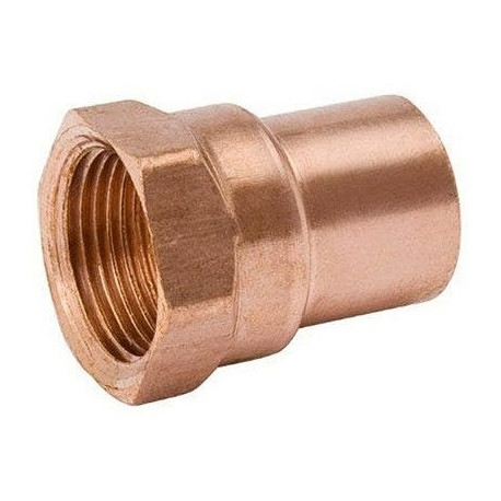 B&K LLC W 01246P10 Copper Pipe Fitting Project Pack, Female Pipe Adapter, 3/4 x 3/4-In., 10-Pk.