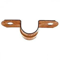 BK Products A 61366 Copper Tube Strap, Double Hole, 3/8 In., 5-Pk.