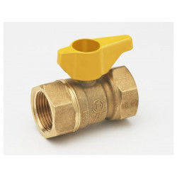 BK Products 110-125 Gas Ball Valve, Brass, 1-In.