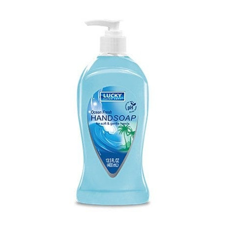 Delta Brands 3003-12 Liquid Hand Soap, Ocean Fresh, 13.5 oz