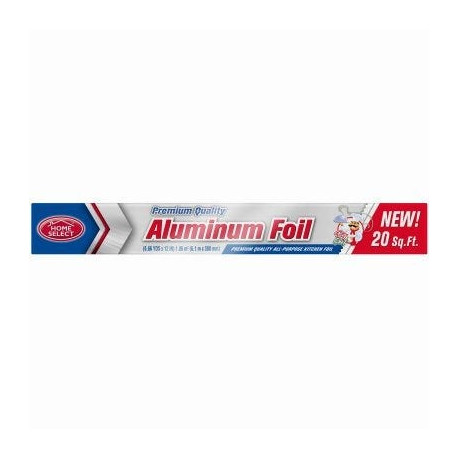 Delta Brands 6093-24 Aluminum Foil, Heavy-Duty, 12 in x 20 Ft