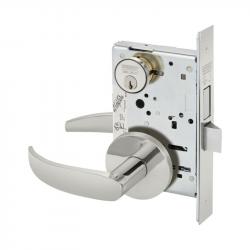 Sargent 8200 Series Mortise Lock w/ Studio Collection Gramercy Series Lever And Rose