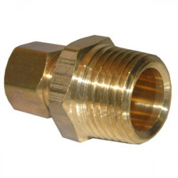 Larsen Supply Co 17-6857 Male Pipe Thread Compression Adapter 5/8" x 3/8"