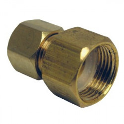 Larsen Supply Co 17-675 Female/Male Compression Brass Adapter