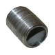 Larsen Supply Co 32-1801 Close Stainless Steel Nipple 1/2"