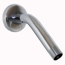Larsen Supply Co 08-245 Chrome Plated Brass Shower Arm With Flange