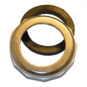 Larsen Supply Co 03-1827 Chrome Plated Slip Joint Nut Kit 1-1/2" x 1-1/4"