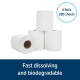 Camco Mfg 40275 TST RV & Marine Approved 1-Ply Toilet Tissue, 4 Rolls (280 Sheets Per Roll)