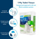 Camco Mfg 40275 TST RV & Marine Approved 1-Ply Toilet Tissue, 4 Rolls (280 Sheets Per Roll)
