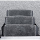 Camco Mfg 42950 Premium Turf Radius RV Step Rug, Fits 22-Inch Wide Steps, Gray