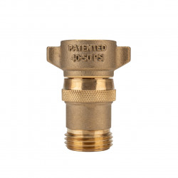 Camco Mfg 40055 Brass Marine/RV Water Pressure Regulator, 40-50 PSI