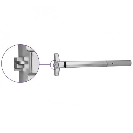 ACCENTRA (formerly Yale) 7250M Electrified Narrow Design Rim Squarebolt Exit Device