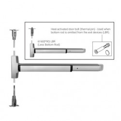 ACCENTRA (formerly Yale) 6160ED Concealed Vertical Rod Exit Device